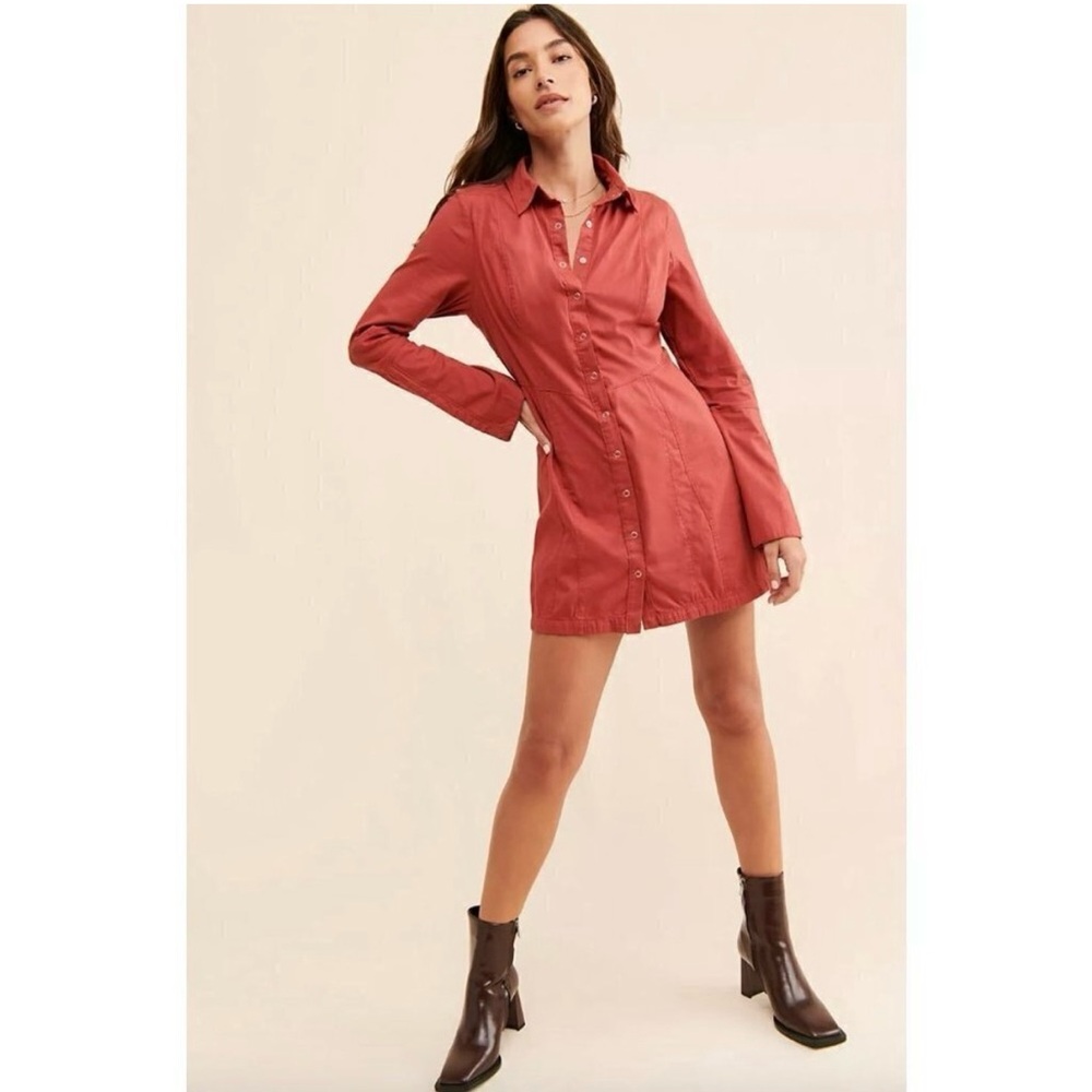 Free People Long Sleeve Dress
